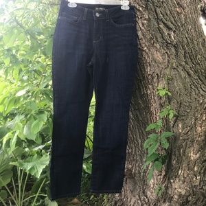 🍒Lee Regular Fit, Straight Leg, Mid Rise, Dark Wash Denim Jeans